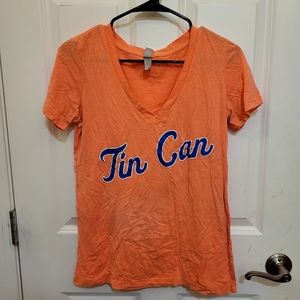 Short sleeve v neck top